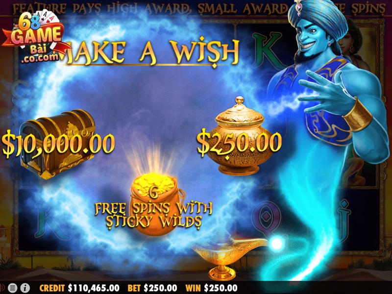 genie wishes slot