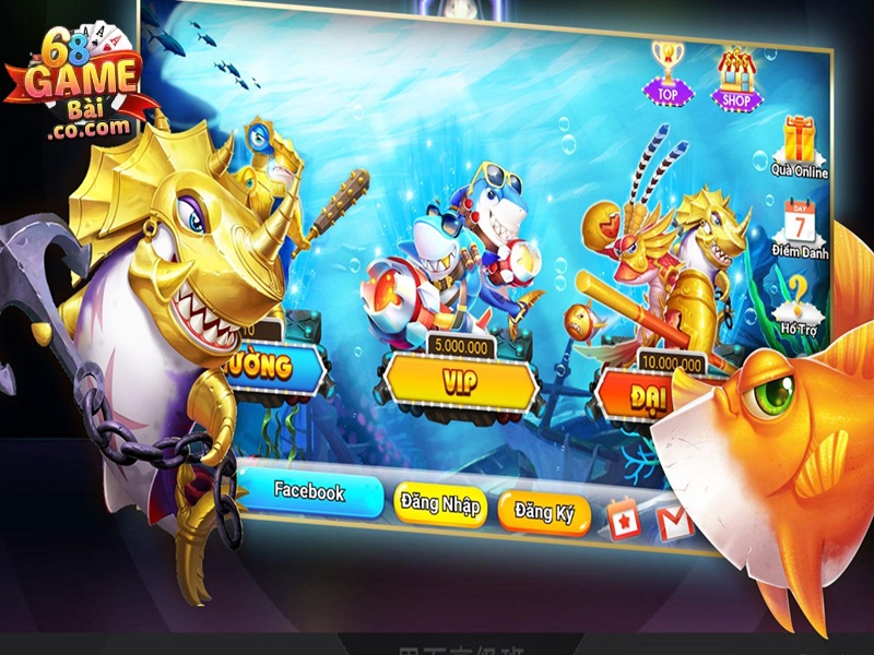 bắn cá 68 game bài