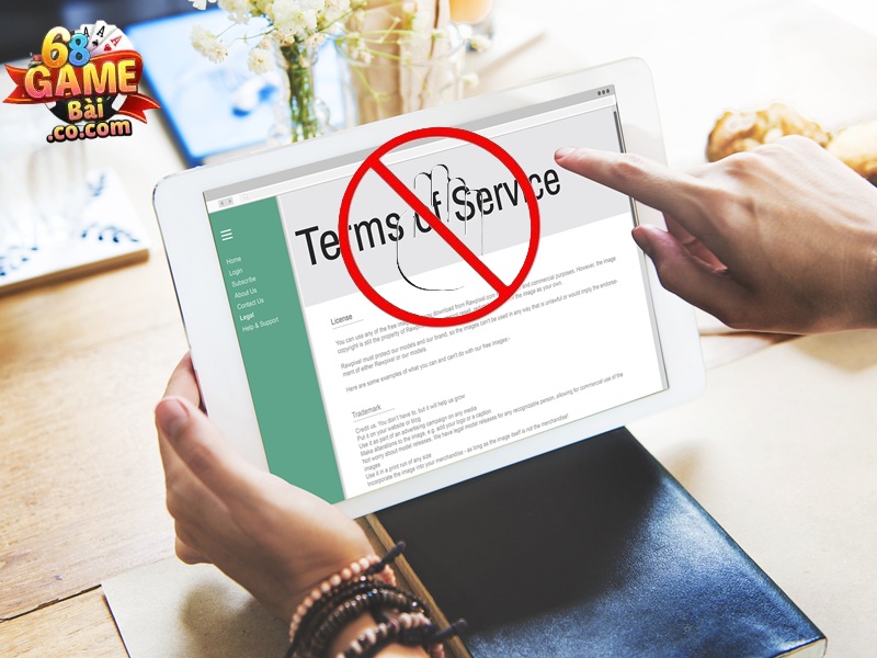 xử lý vi phạm điều khoản sử dụng