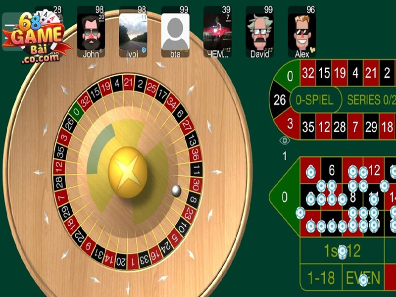 cược roulette online